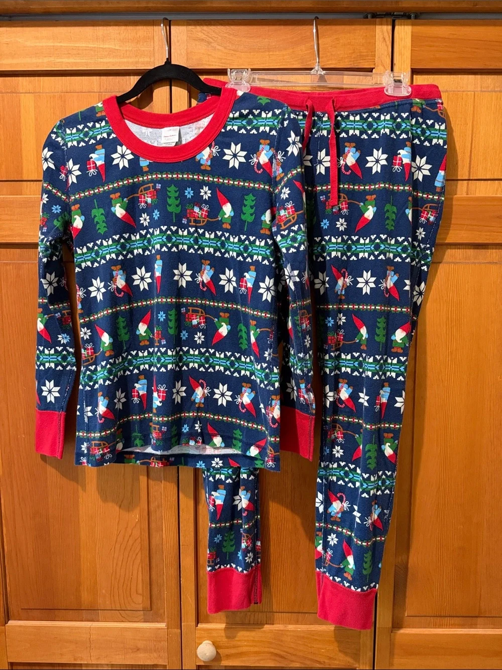 Hanna Andersson Gnome Sweet Gnome Long John Pajamas